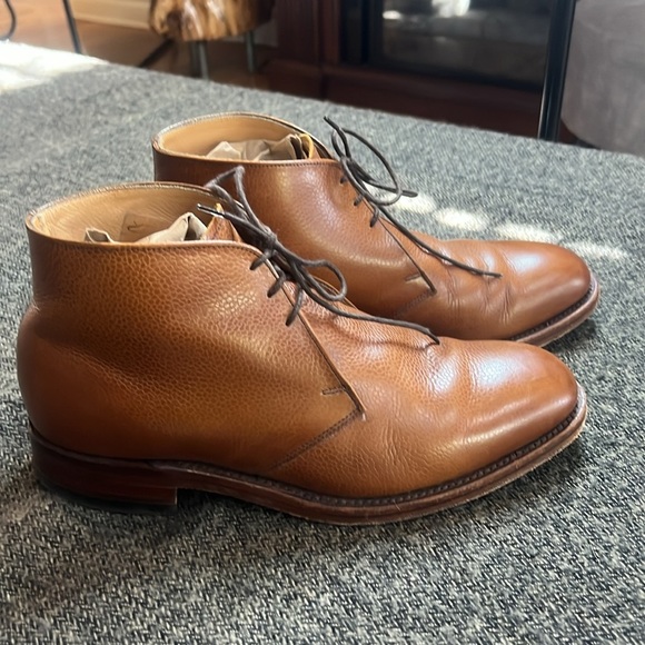 Loake English made Leather Kempton UK7/US8 ankle boots - Picture 4 of 9